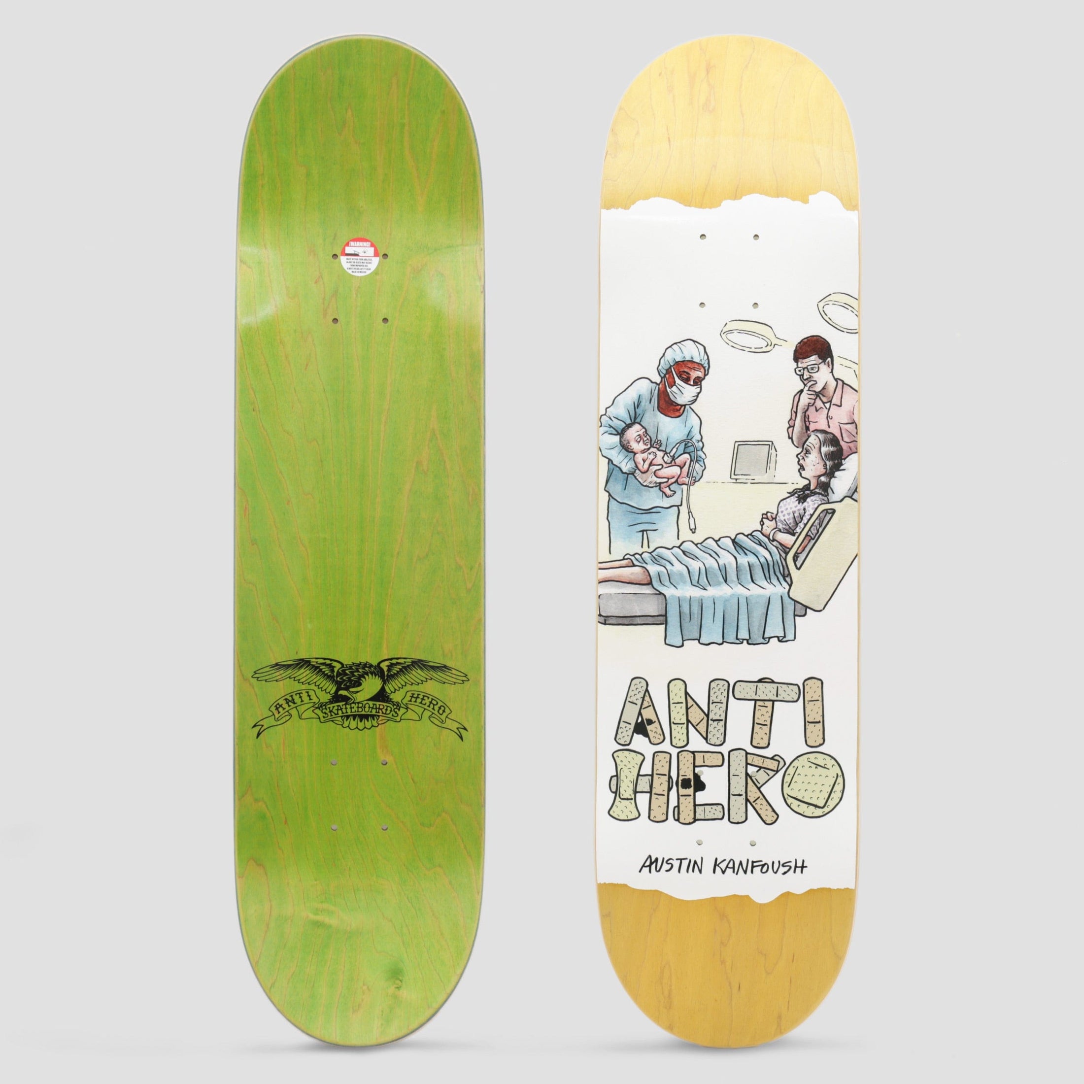 Anti Hero 8.125 Kanfoush Medicine Skateboard Deck