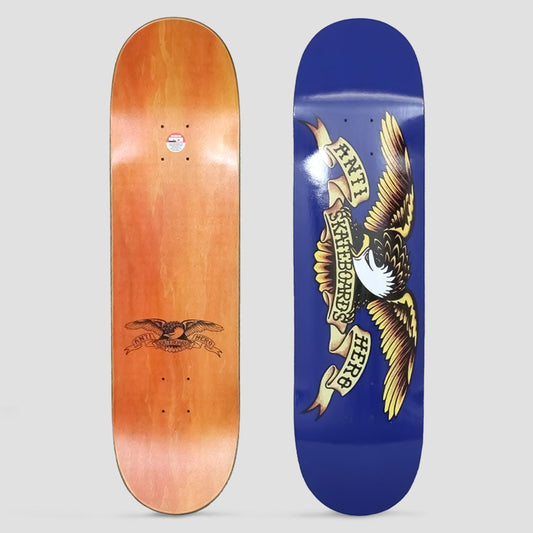 Anti Hero 8.5 Classic Eagle XL Skateboard Deck Blue