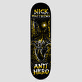 Load image into Gallery viewer, Anti Hero 8.06 Matthews Fireside Skateboard Deck Black
