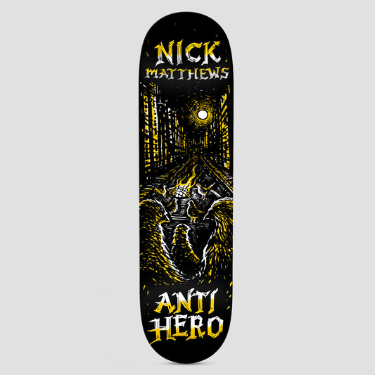Anti Hero 8.5 Matthews Fireside Skateboard Deck Black