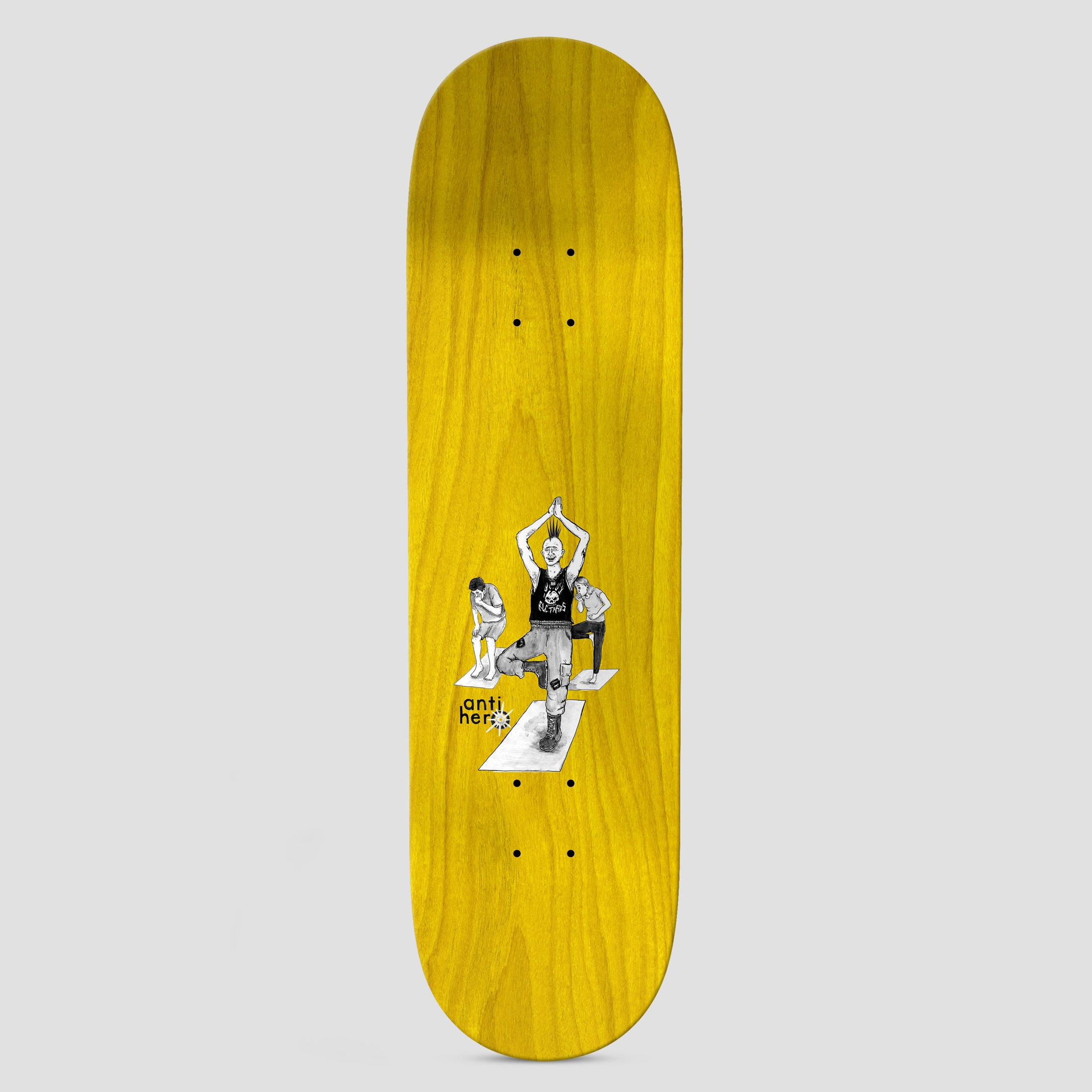 Anti Hero 8.5 Grant I Farted In Yoga Class Skateboard Deck