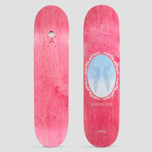 April 8 Rayssa Leal Fadinha Skateboard Deck Pink