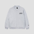 Load image into Gallery viewer, HUF Athletic Cardigan Heather Grey
