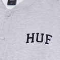 Load image into Gallery viewer, HUF Athletic Cardigan Heather Grey
