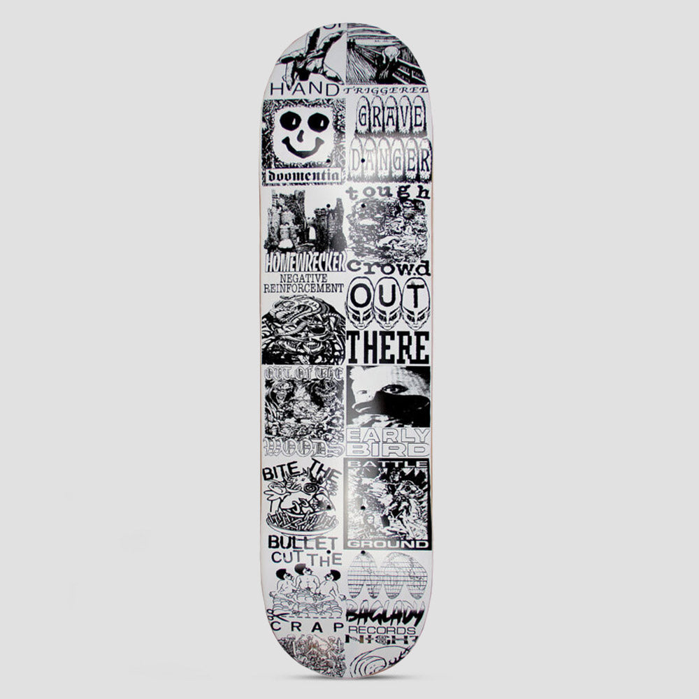 Baglady 8.125 Records B2 Skateboard Deck