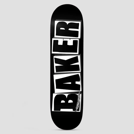Baker 8.25 Brand Logo Skateboard Deck Black / White