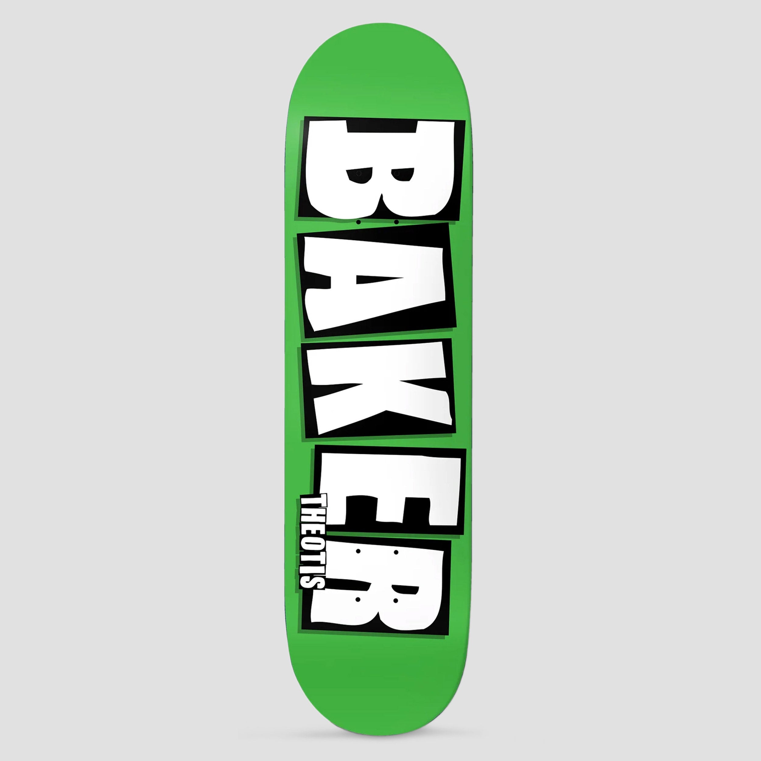 Baker 8.125 Theotis Brand Name Skateboard Deck Neon – Slam City Skates