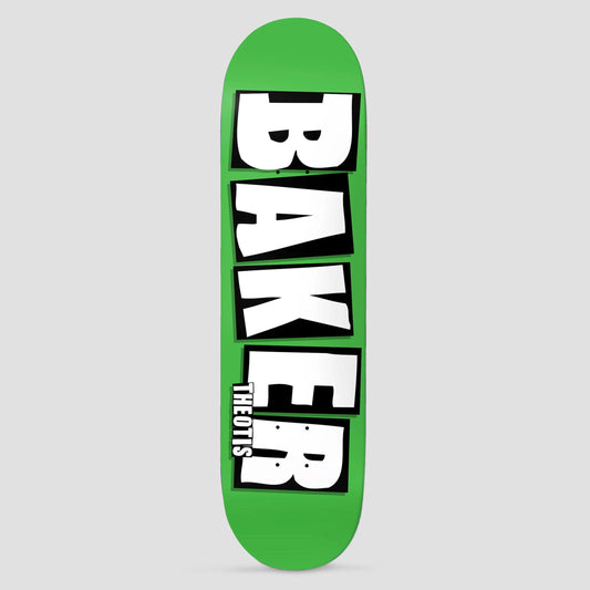 Baker 8.125 Theotis Brand Name Skateboard Deck Neon