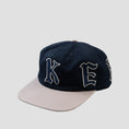 Load image into Gallery viewer, Baker Wrapped Snapback Navy
