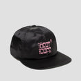 Load image into Gallery viewer, HUF Beat Cafe 6 Panel Cap Black
