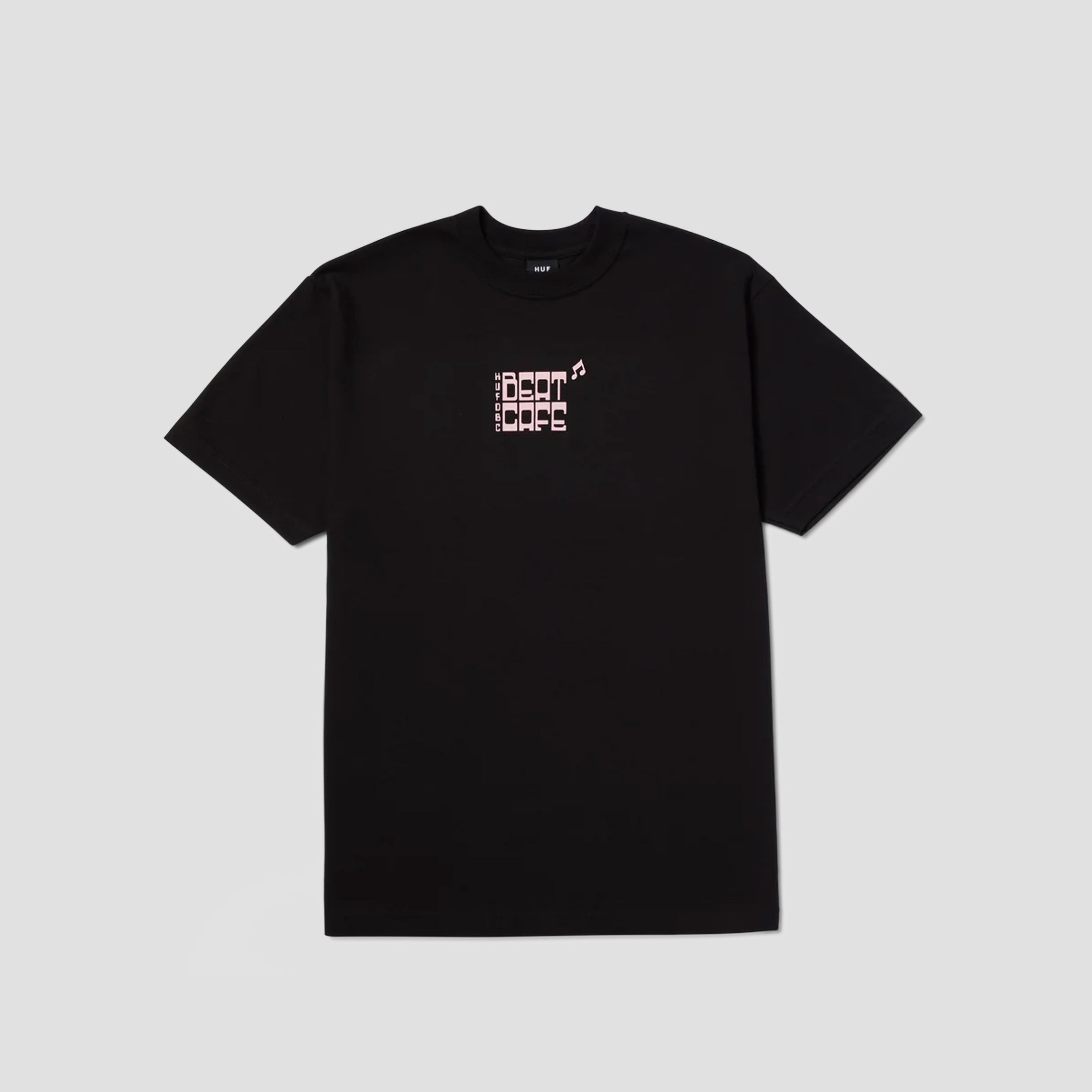 HUF Beat Cafe T-Shirt Black