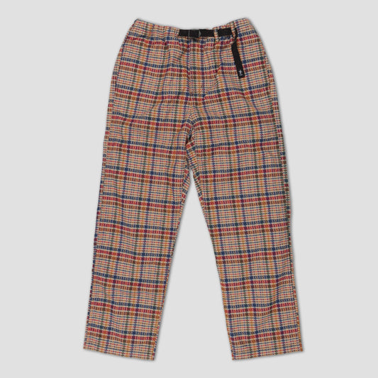 Dancer Belted Simple Pant Multi Check