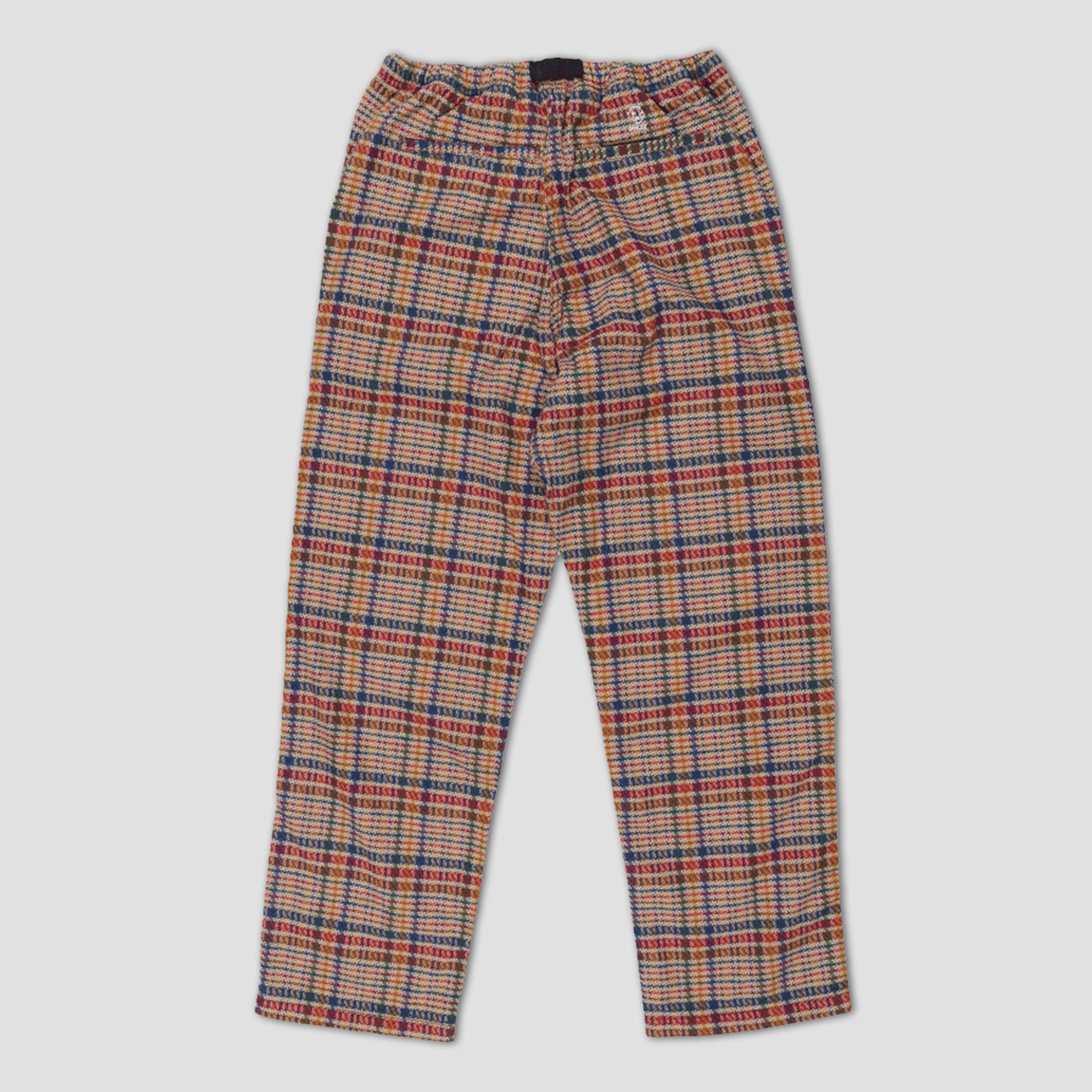Dancer Belted Simple Pant Multi Check