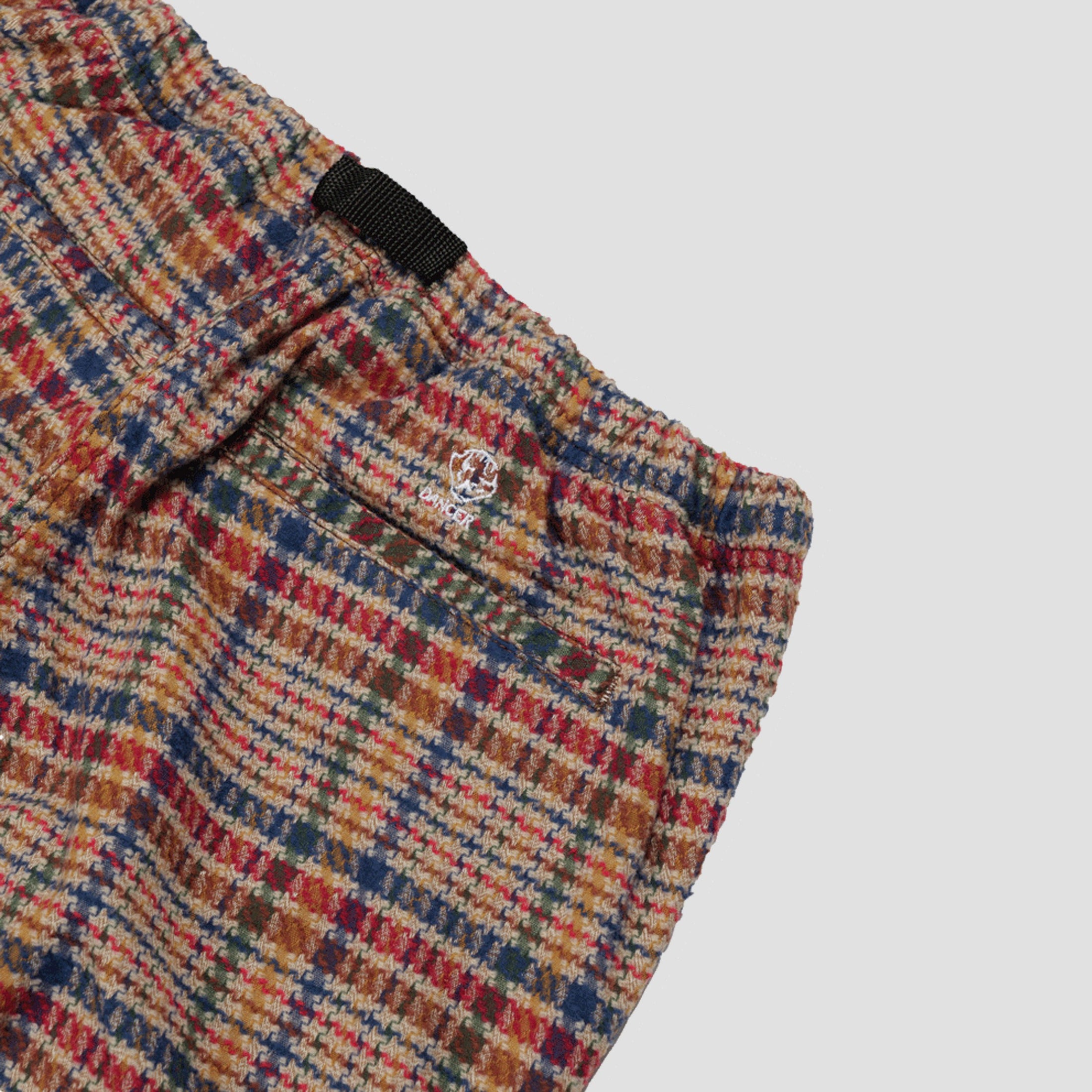 Dancer Belted Simple Pant Multi Check