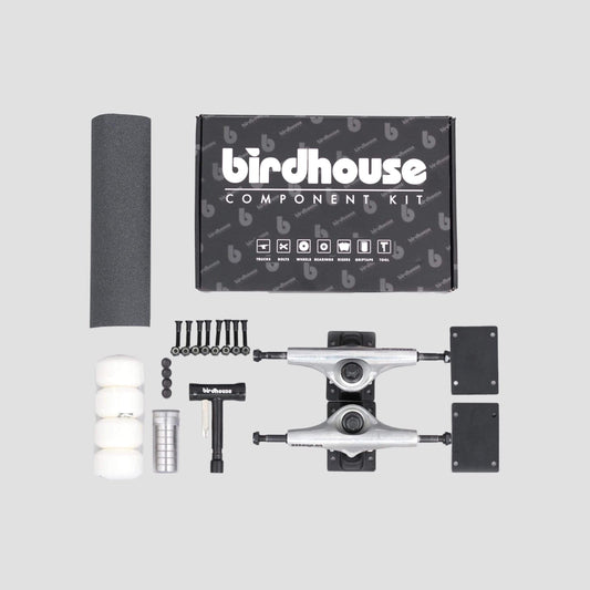 Birdhouse 5.25 Undercarriage Component Kit Silver / Black