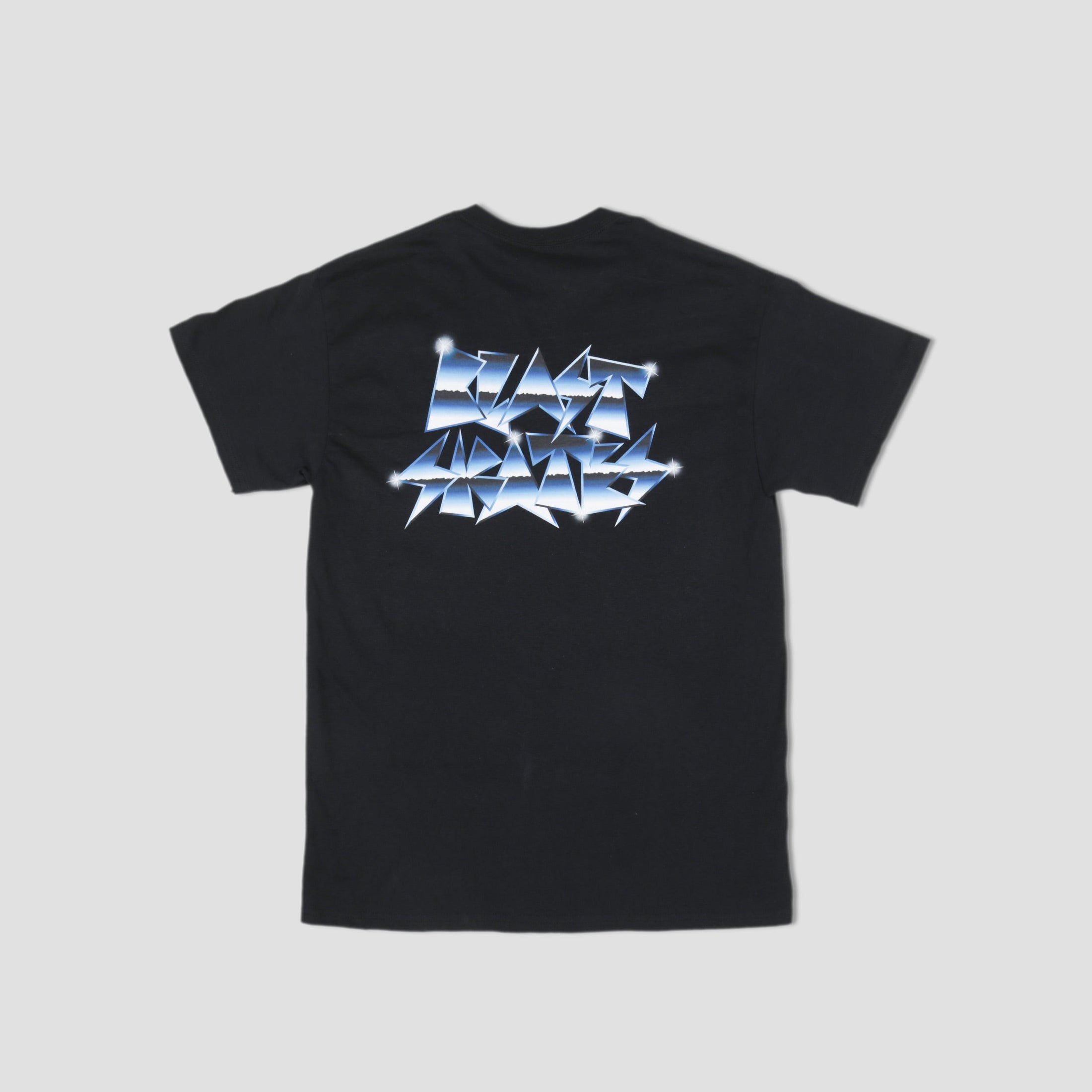 Blast Skates Metal Logo T-Shirt Black