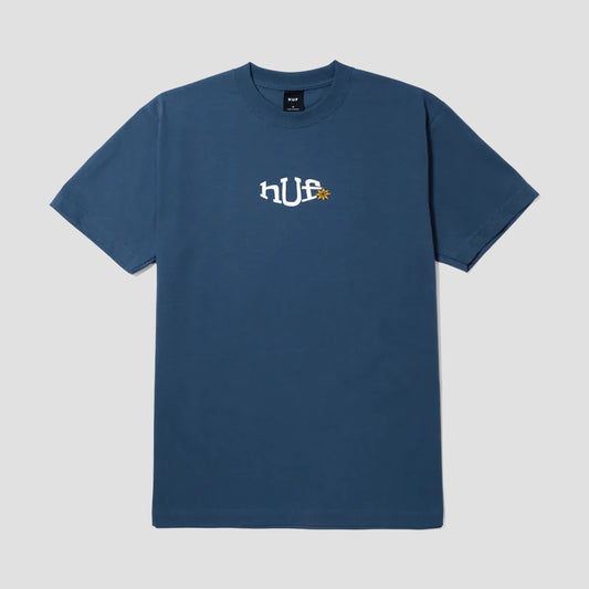 HUF Jazzy Grooves T-Shirt Slate Blue