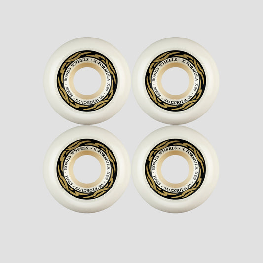 Bones 55mm X-Formula 99A V6 Wide Cut Shape Skateboard Wheels