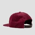 Load image into Gallery viewer, HUF Box Logo Cord 5 Panel Cap Rose
