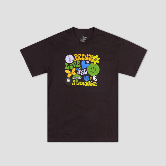 Bronze Bronze, Love & Hardware T-Shirt Black