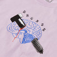 Load image into Gallery viewer, Bronze Bolt Brain T-shirt Lavender
