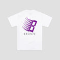 Load image into Gallery viewer, Bronze Polka Dot T-Shirt White
