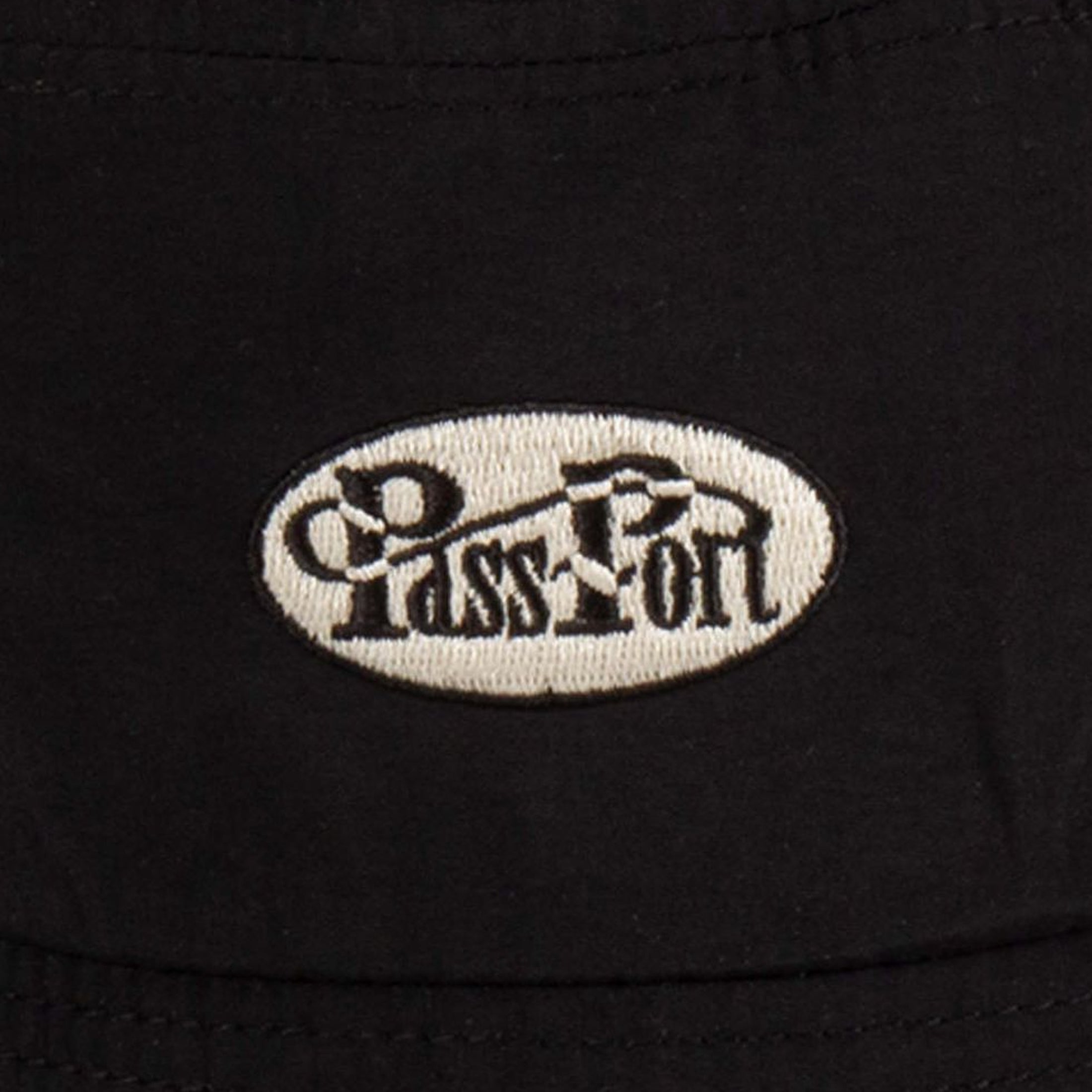 Passport Whip Logo Rpet Bucket Hat Black