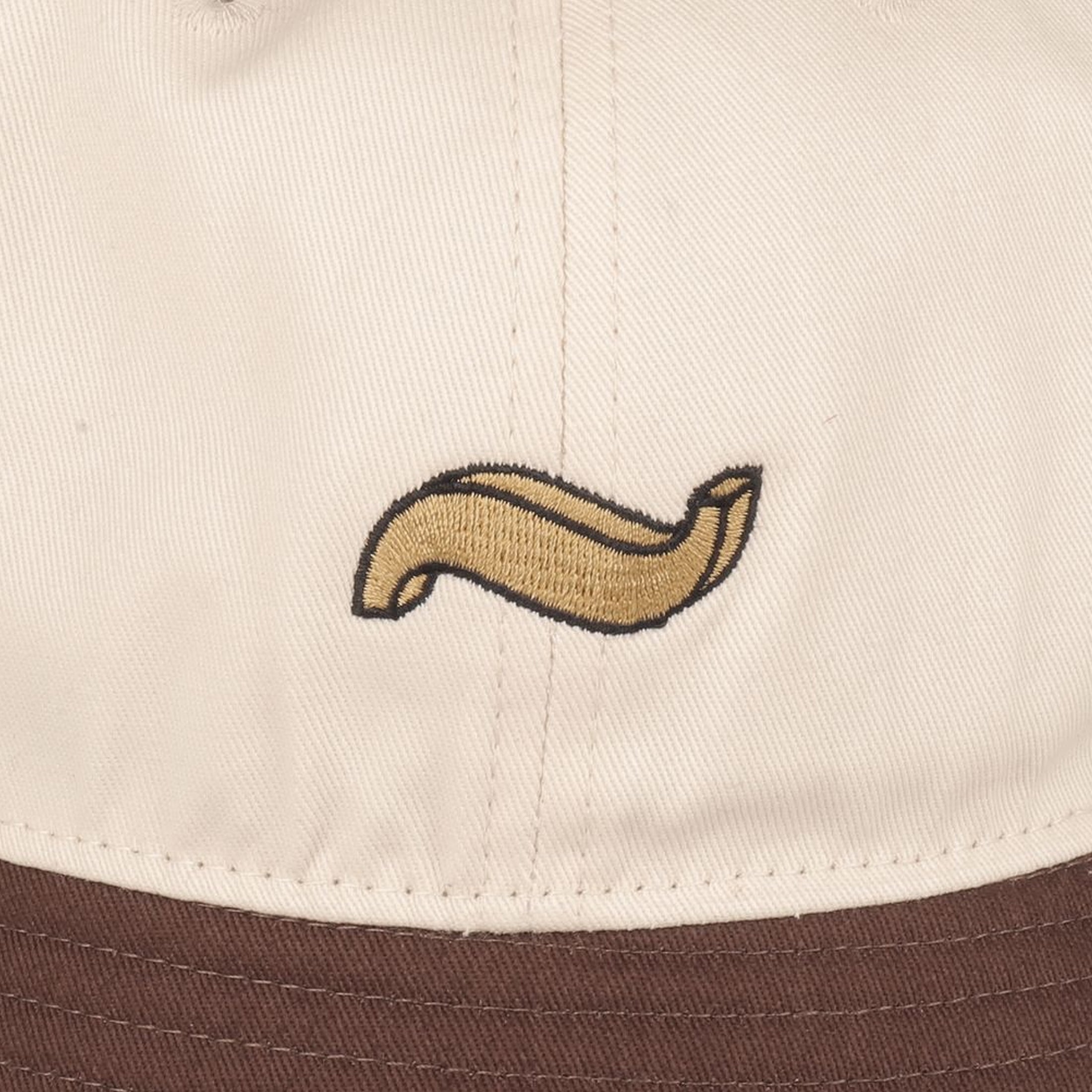 Passport Tilde 6 Panel Bucket Cap Choc