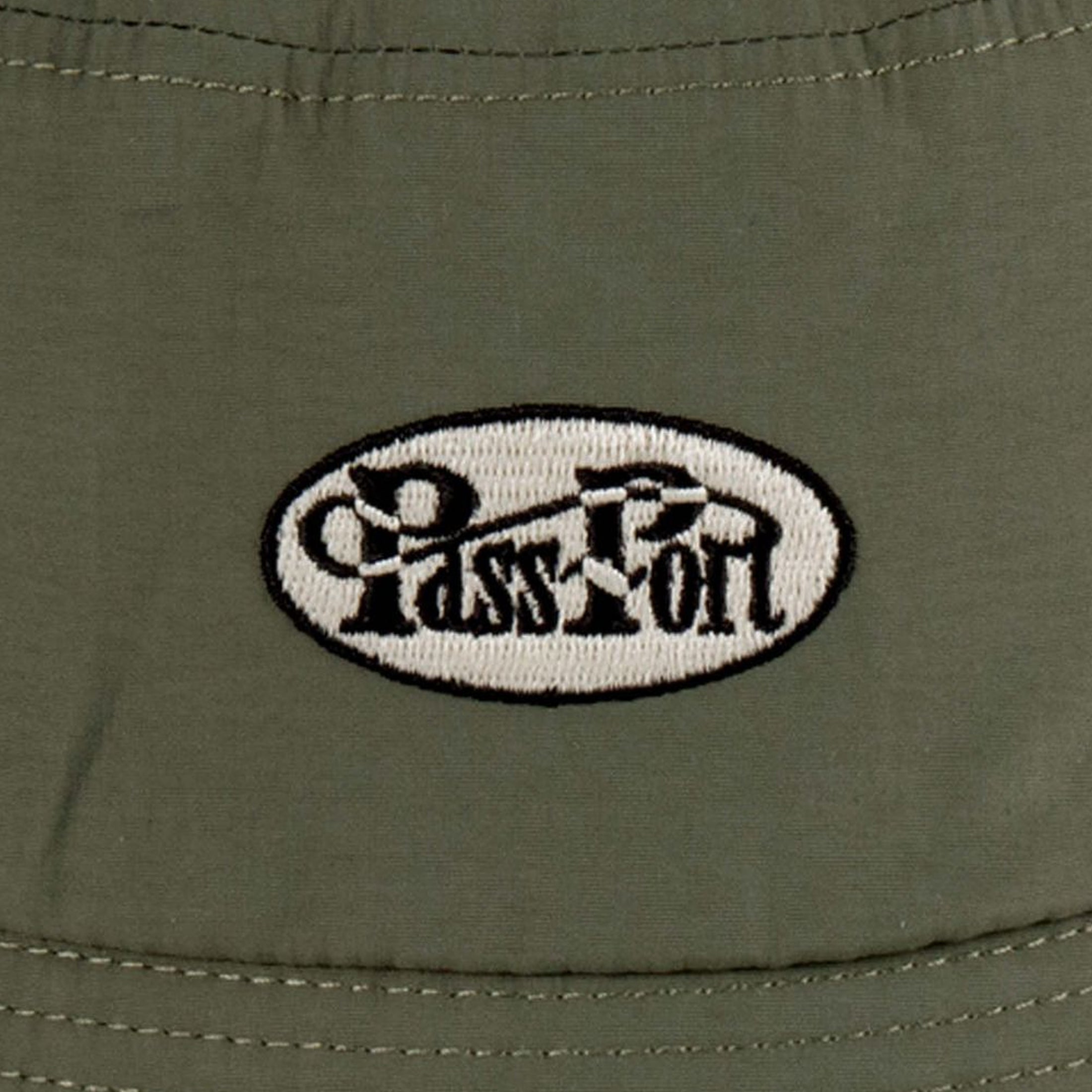 Passport Whip Logo Rpet Bucket Hat Olive