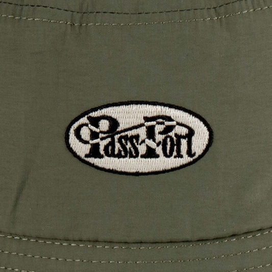 Passport Whip Logo Rpet Bucket Hat Olive
