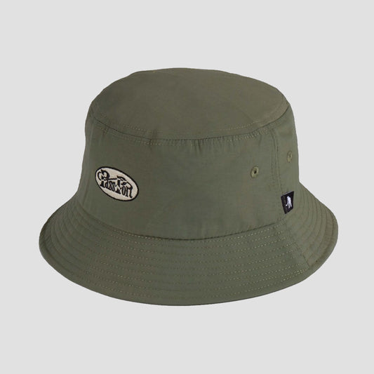 Passport Whip Logo Rpet Bucket Hat Olive