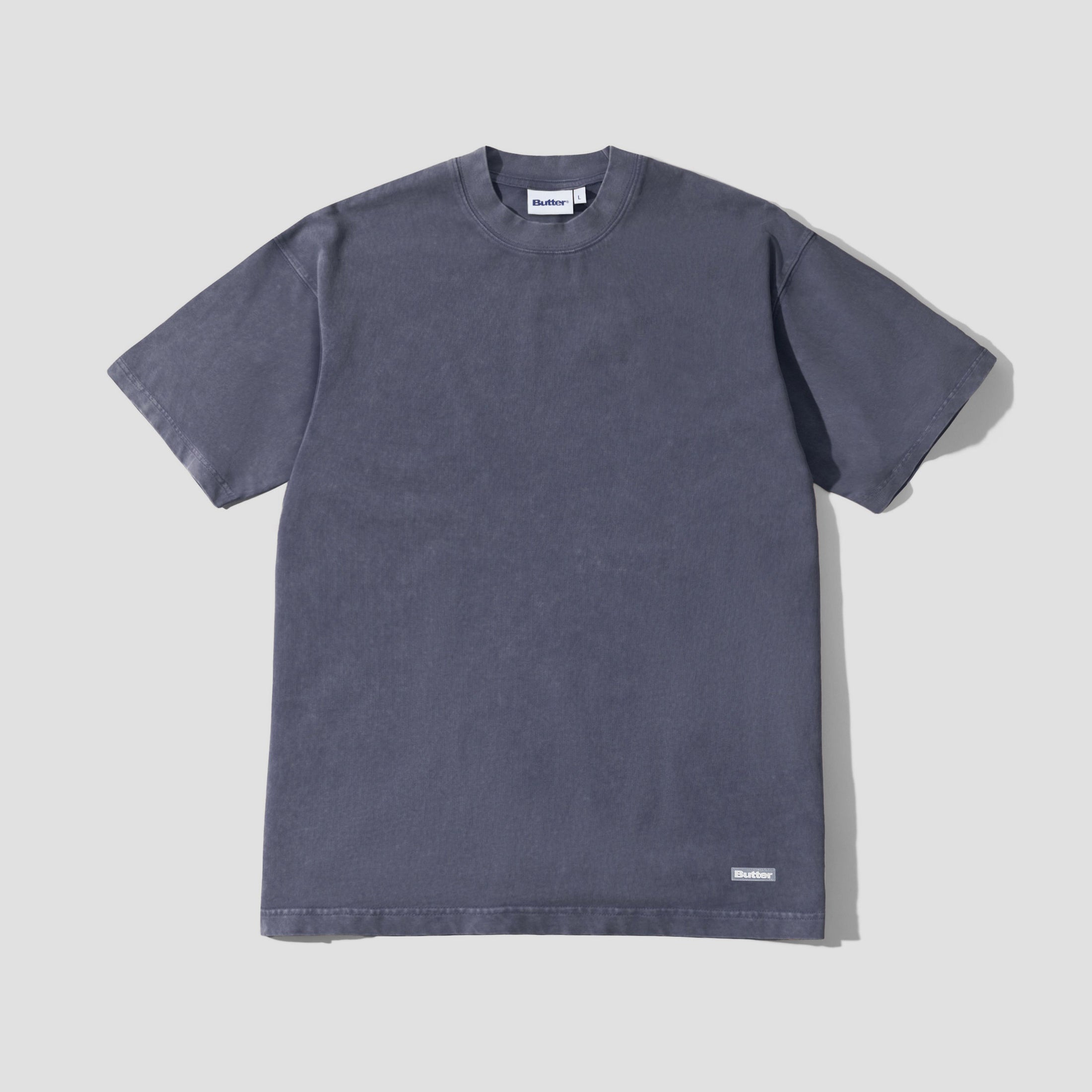 Butter Goods Basic T-Shirt Washed Steel