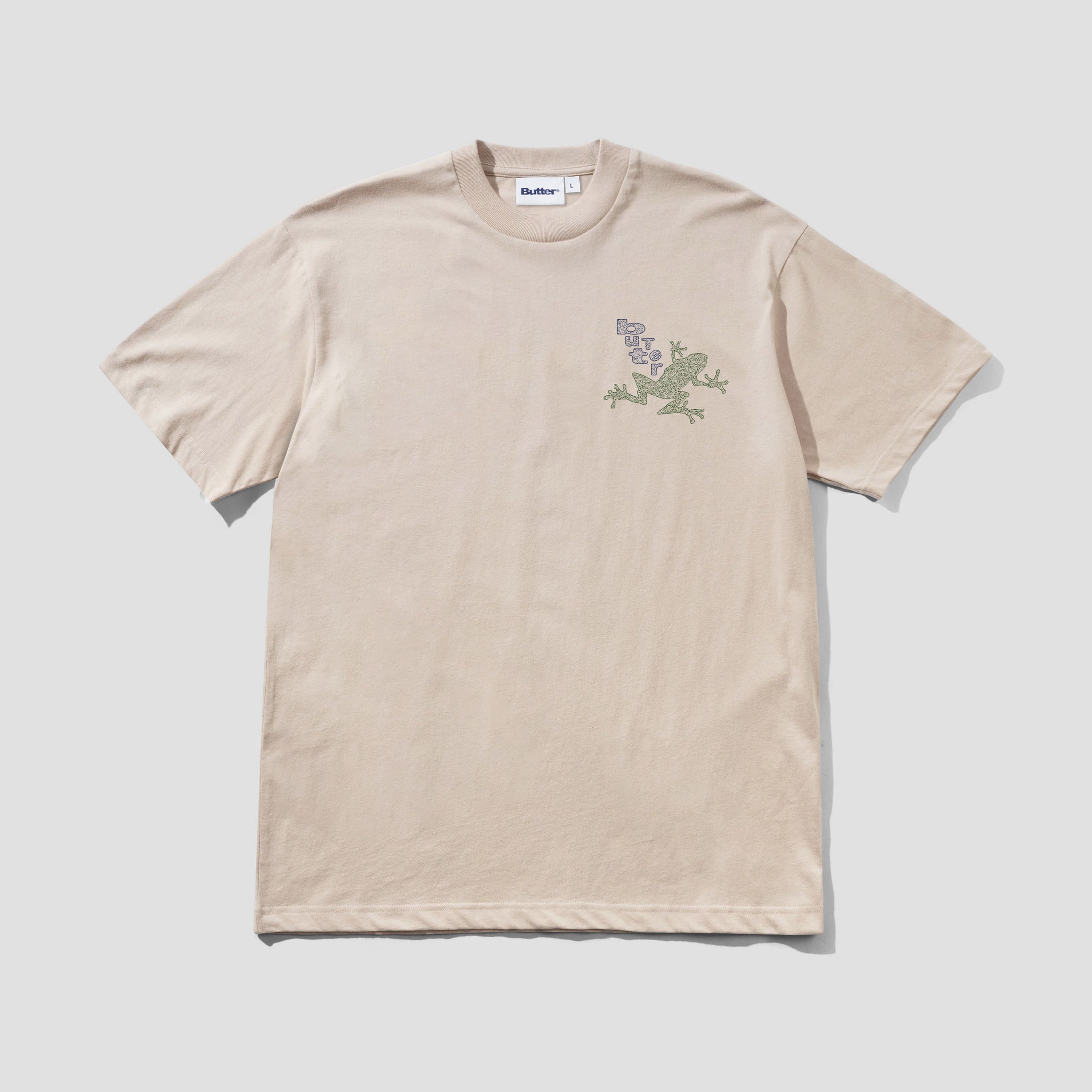 Butter Goods Croaker T-Shirt Taupe