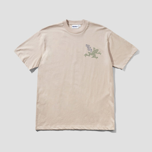 Butter Goods Croaker T-Shirt Taupe