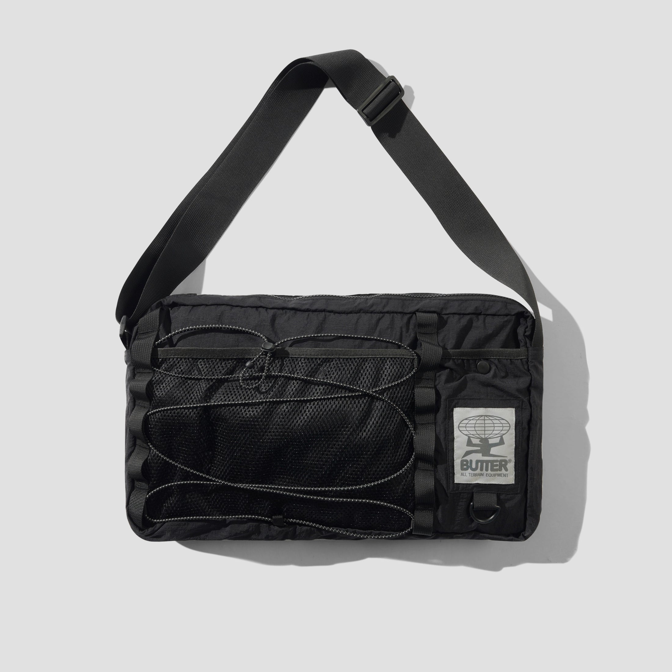Butter Goods Express Side Bag Black