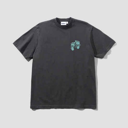 Butter Goods Footprints T-Shirt Black