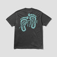 Load image into Gallery viewer, Butter Goods Footprints T-Shirt Black
