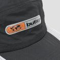 Load image into Gallery viewer, Butter Goods Motion 5 Panel Cap Black / Grey
