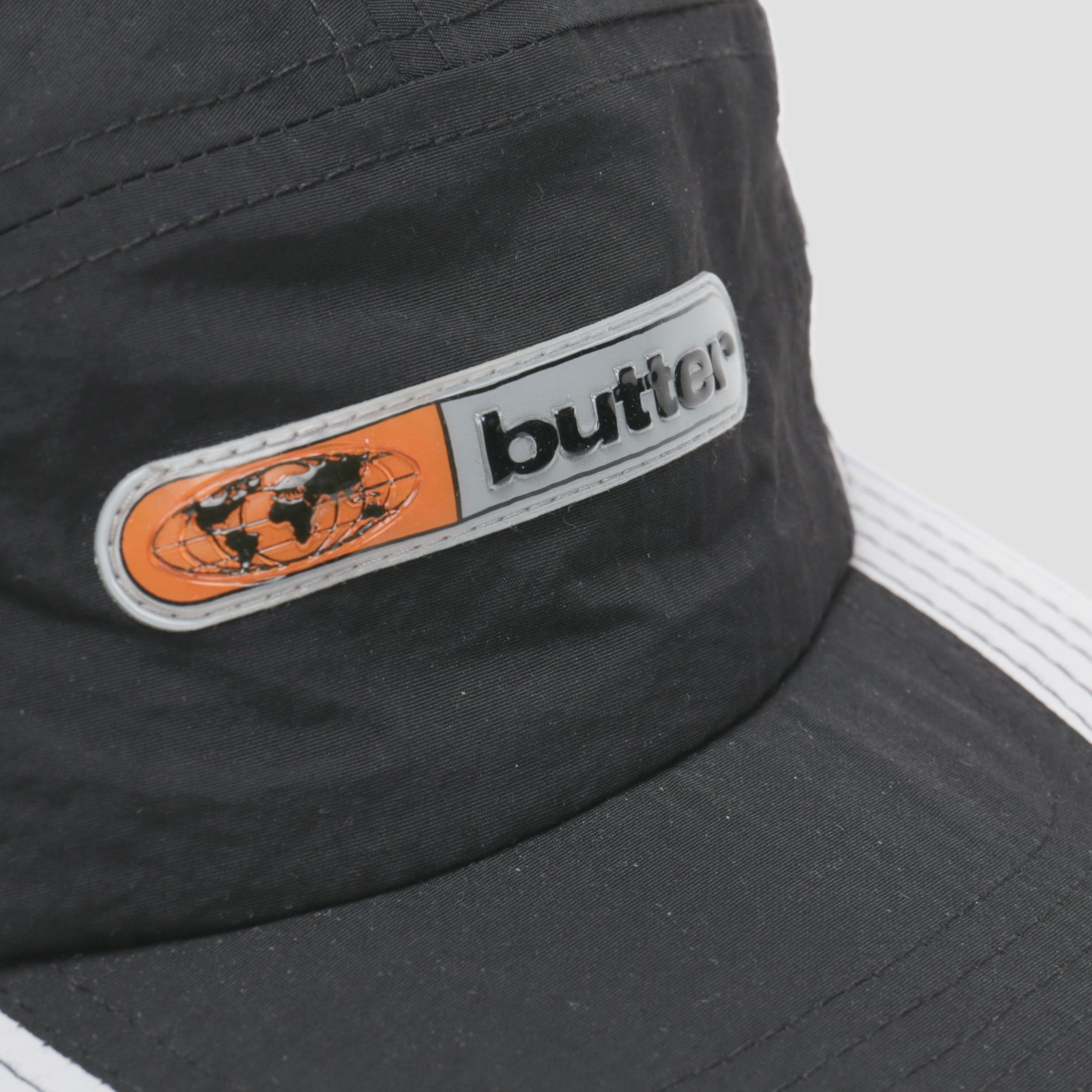 Butter Goods Motion 5 Panel Cap Black / Grey
