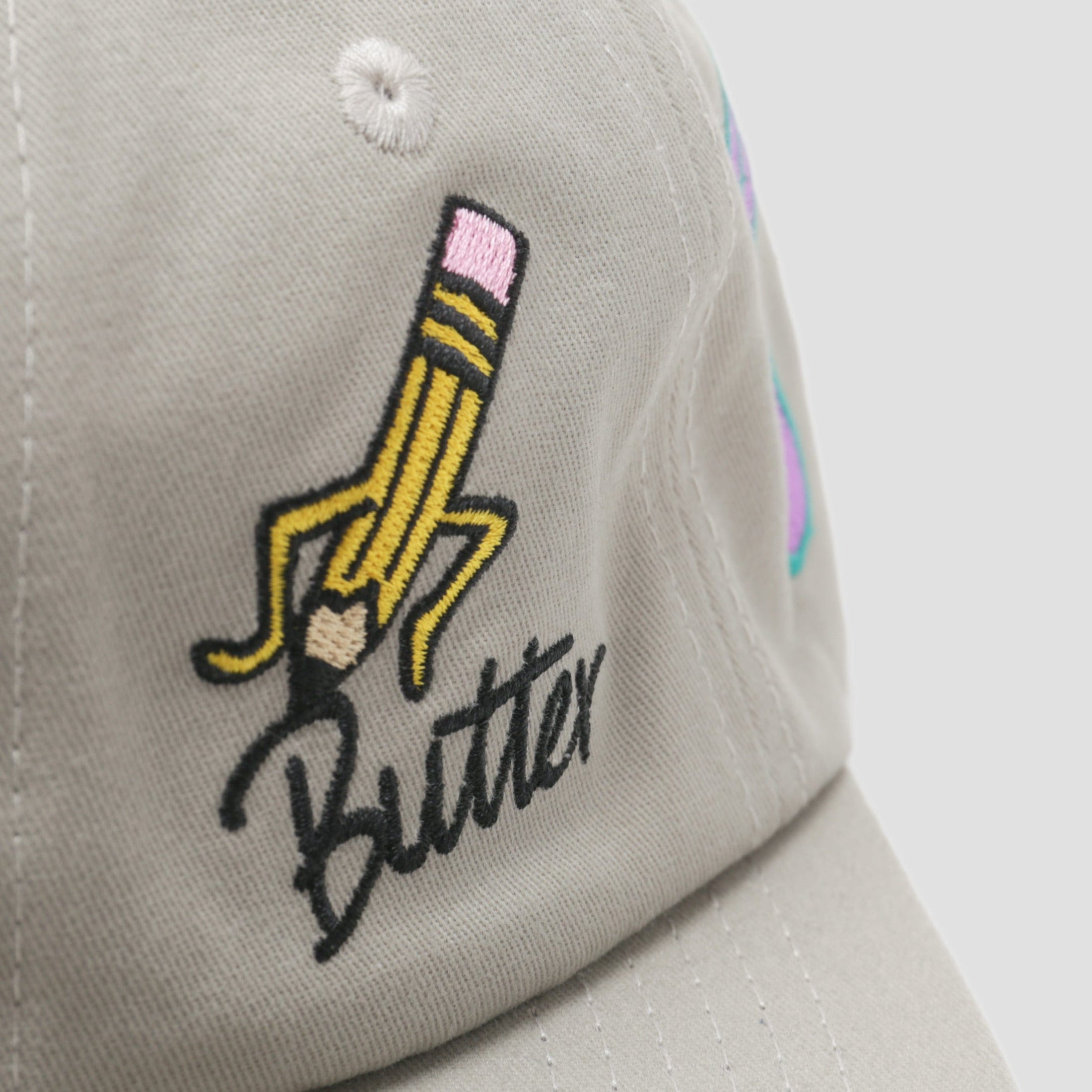 Butter Goods Sketches 6 Panel Cap Khaki