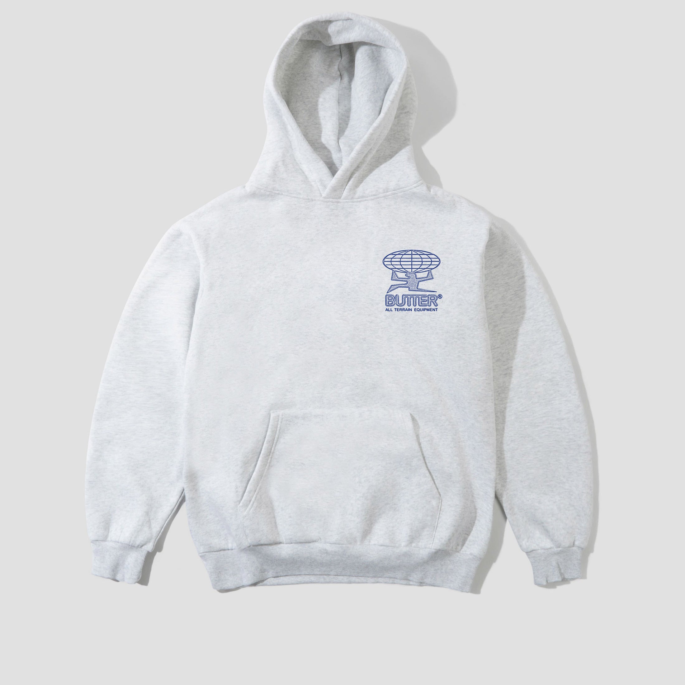 Butter Goods Terrain Pullover Hood Ash