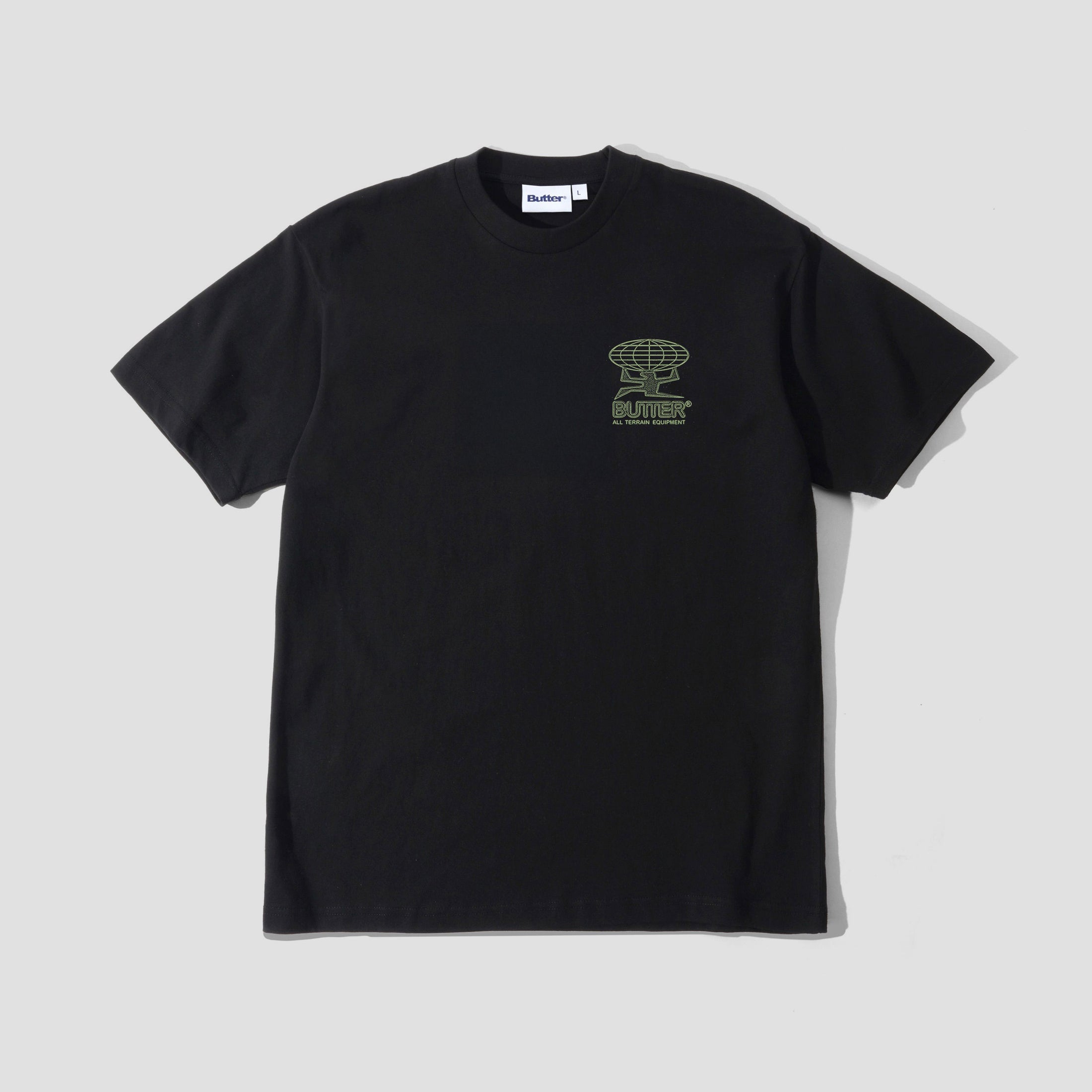 Butter Goods Terrain T-Shirt Black