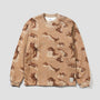 Butter Goods Waffle Longsleeve Top Desert Camo