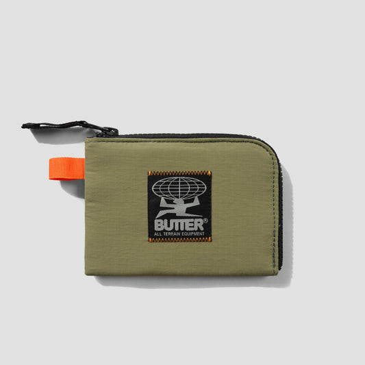 Butter Goods Zip Wallet Sage