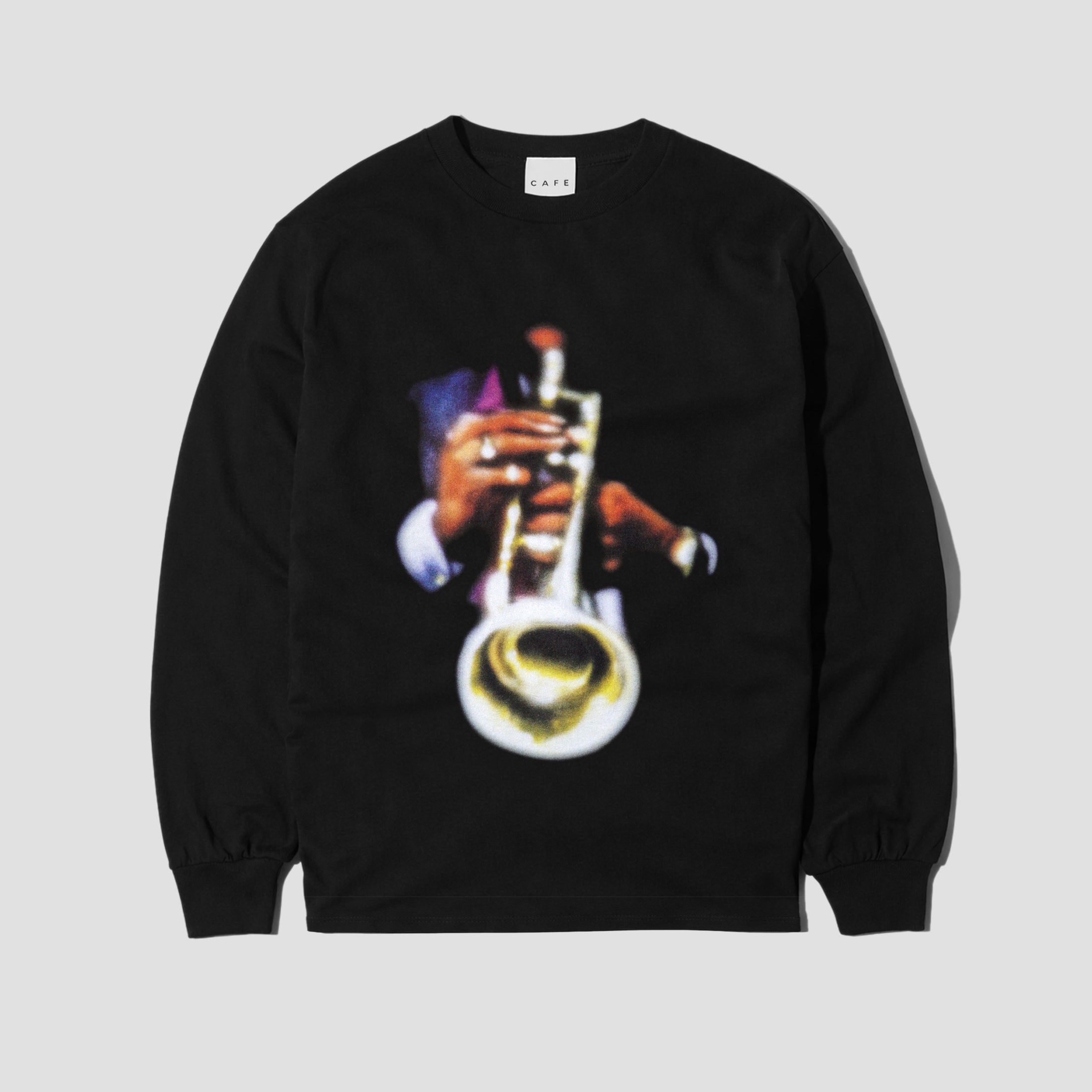 Skateboard Cafe Brass Longsleeve T-Shirt Black
