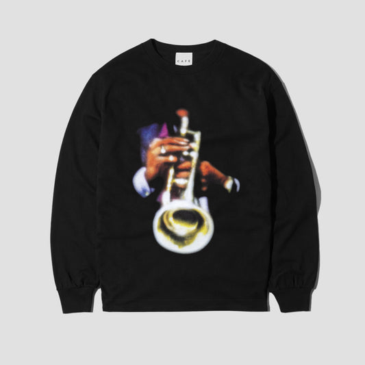Skateboard Cafe Brass Longsleeve T-Shirt Black