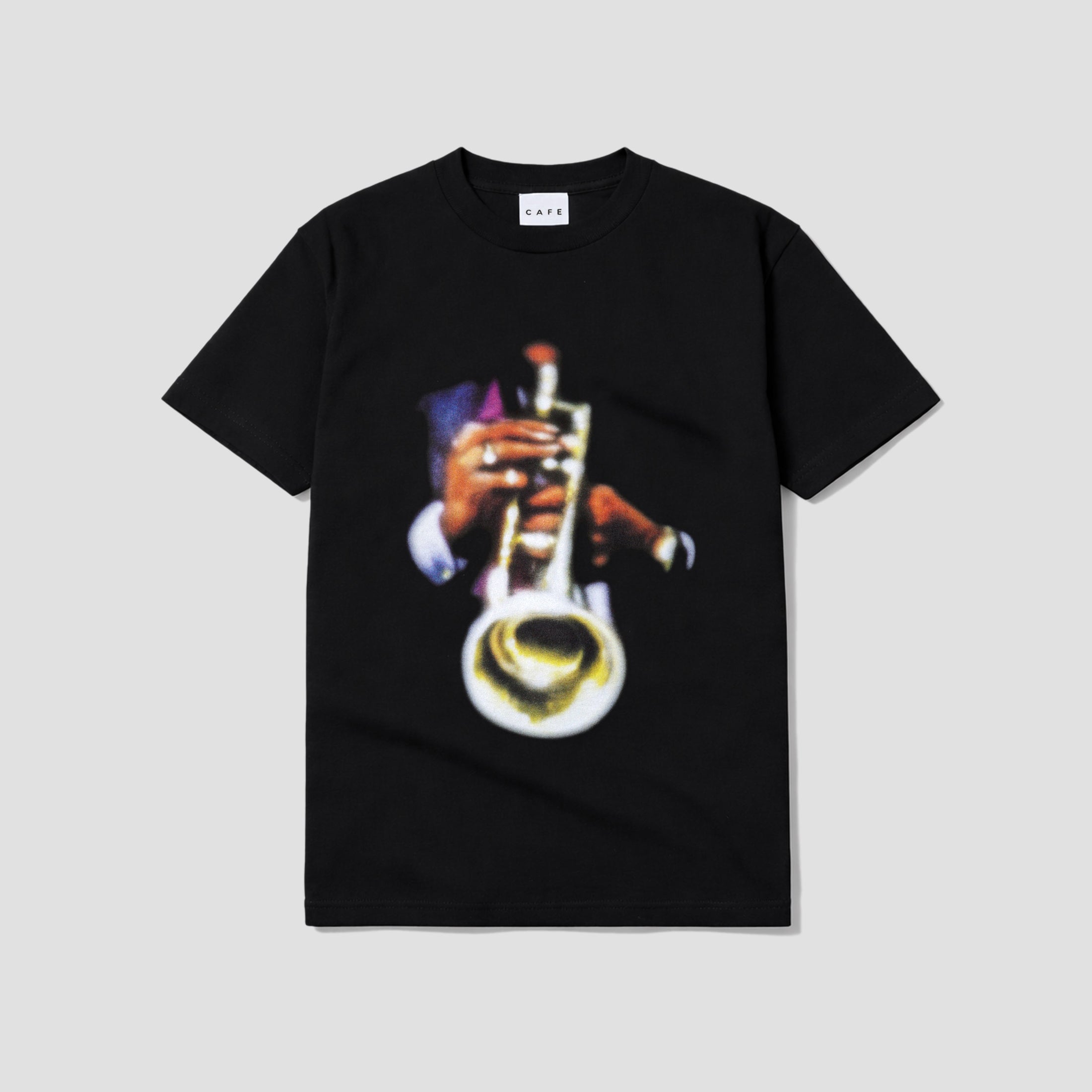 Skateboard Cafe Brass T-Shirt Black