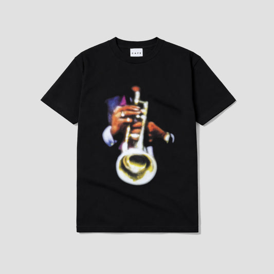Skateboard Cafe Brass T-Shirt Black