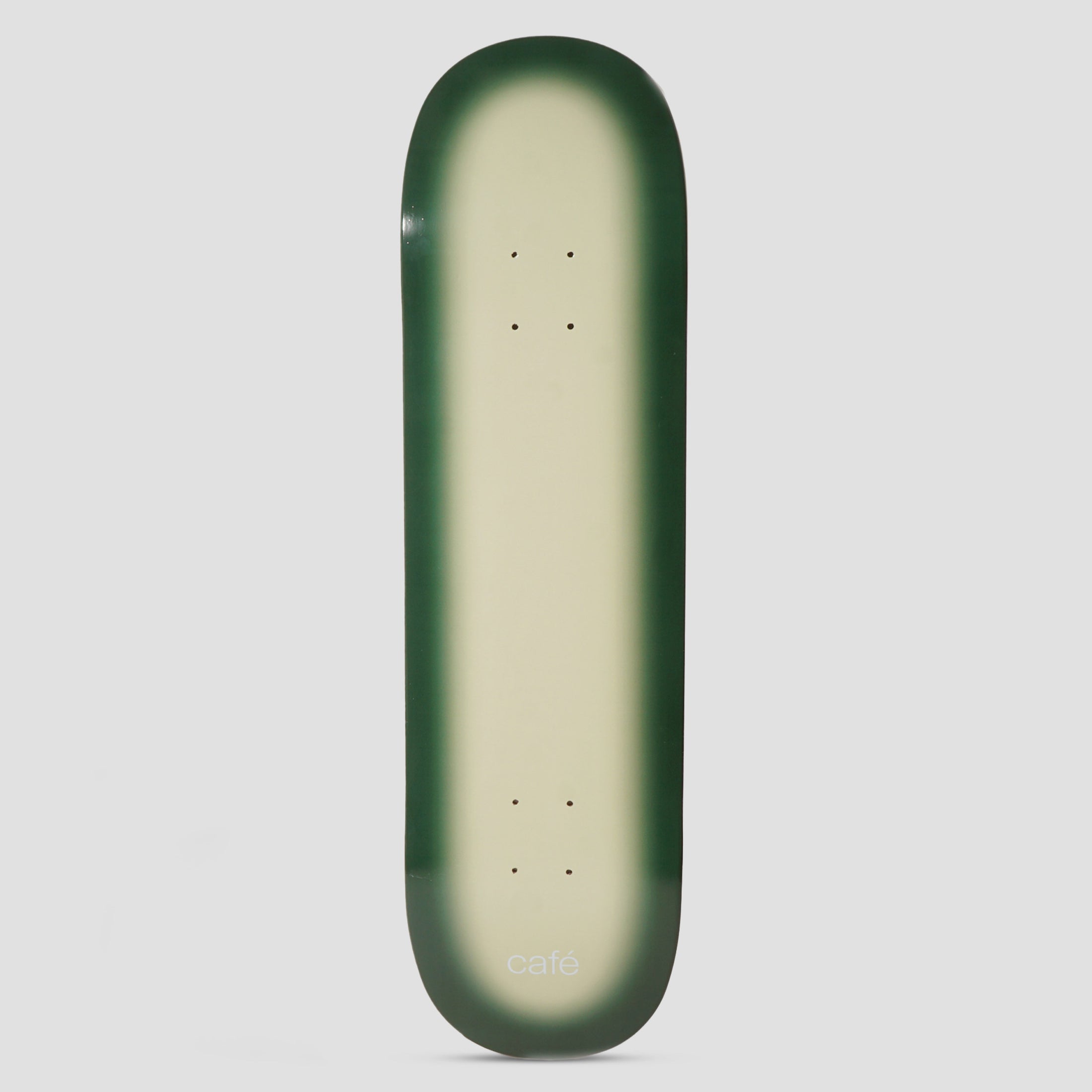 Skateboard Cafe 8.5 Fade Skateboard Deck Ecru / Forest Green