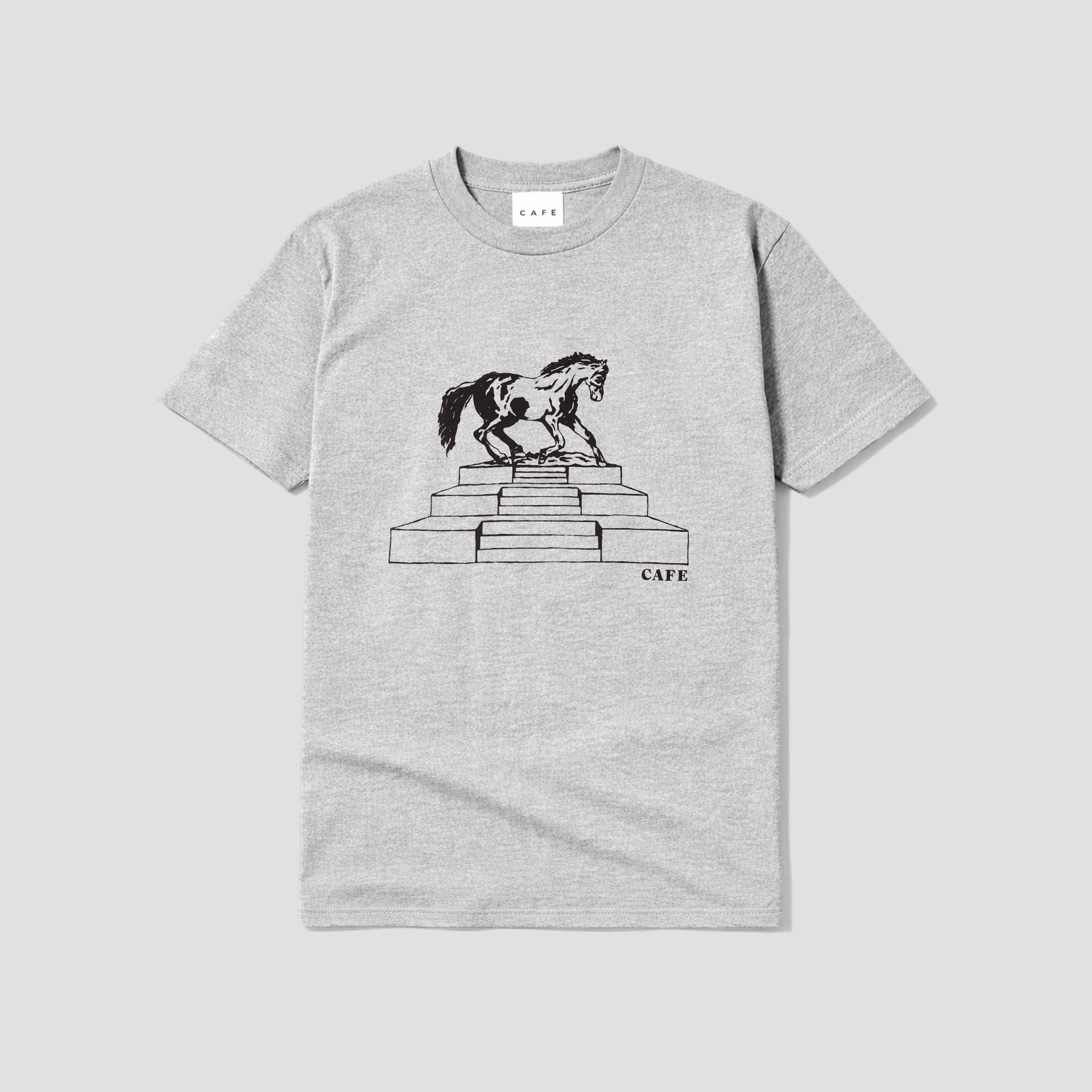 Skateboard Cafe Home Ground T-Shirt Ash Heather